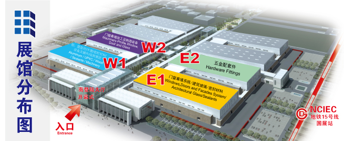 展馆分布图